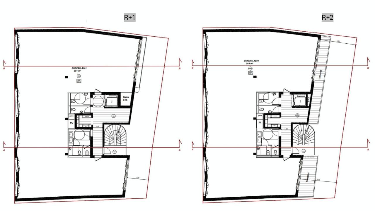 Bureau Nantes 671m² Vente bureau Nantes Loire-Atlantique OVBUR2317460 1